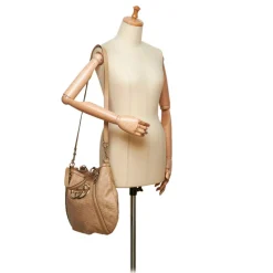 Gucci Vintage - Guccissima Britt Hobo Bag - Brown - Leather Handbag - Luxury High Quality - Avvenice