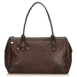 Gucci Vintage - Guccissima Leather Princy Handbag Bag - Brown - Leather Handbag - Luxury High Quality - Avvenice