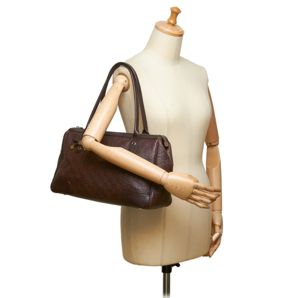 Gucci Vintage - Guccissima Leather Princy Handbag Bag - Brown - Leather Handbag - Luxury High Quality - Avvenice