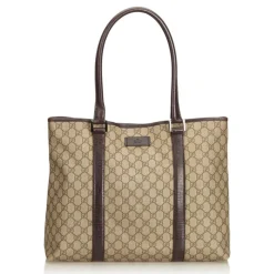 Gucci Vintage - Guccissima Tote Bag - Brown - Leather Handbag - Luxury High Quality - Avvenice