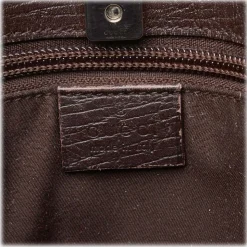 Gucci Vintage - Guccissima Tote Bag - Brown - Leather Handbag - Luxury High Quality - Avvenice