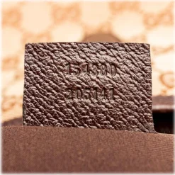 Gucci Vintage - Guccissima Web Canvas Jackie Shoulder Bag - Brown - Leather Handbag - Luxury High Quality - Avvenice