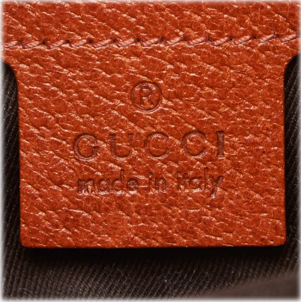 Gucci Vintage - Guccissima New Jackie Jacquard Hobo Bag - Brown - Leather Handbag - Luxury High Quality - Avvenice