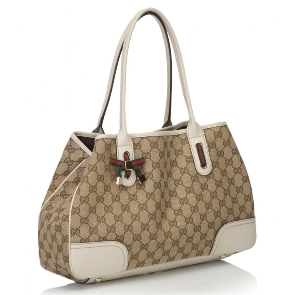 Gucci Vintage - Guccissima Princy Tote Bag - Brown - Leather Handbag - Luxury High Quality - Avvenice
