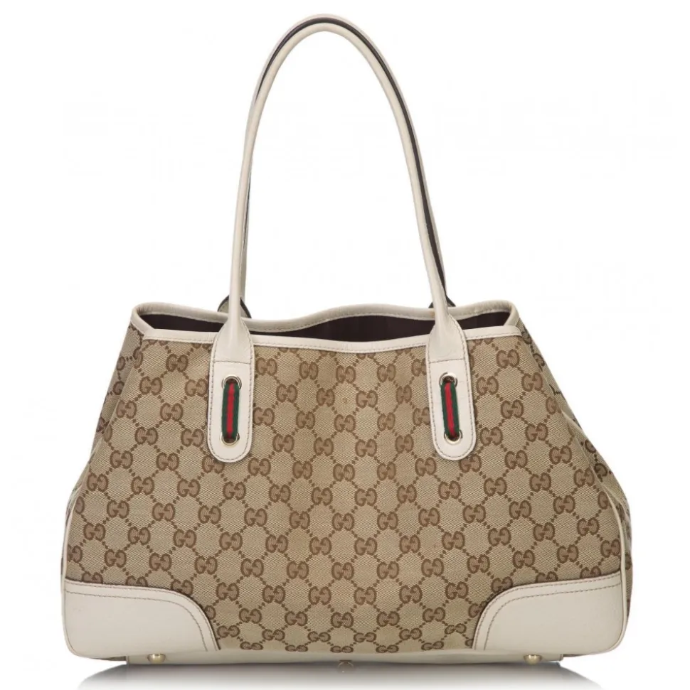 Gucci Vintage - Guccissima Princy Tote Bag - Brown - Leather Handbag - Luxury High Quality - Avvenice