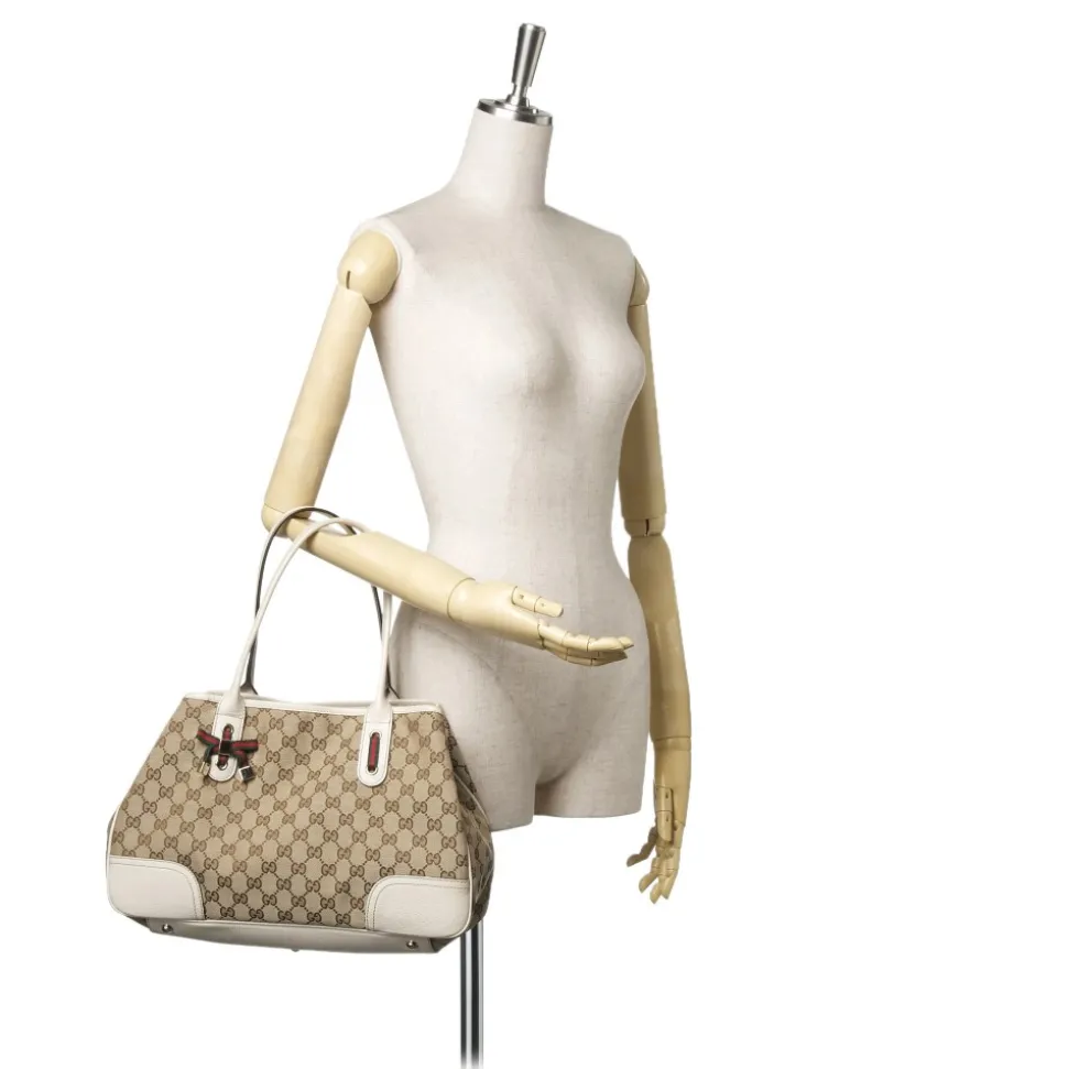 Gucci Vintage - Guccissima Princy Tote Bag - Brown - Leather Handbag - Luxury High Quality - Avvenice