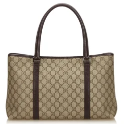 Gucci Vintage - Guccissima Tote Bag - Brown - Leather Handbag - Luxury High Quality - Avvenice