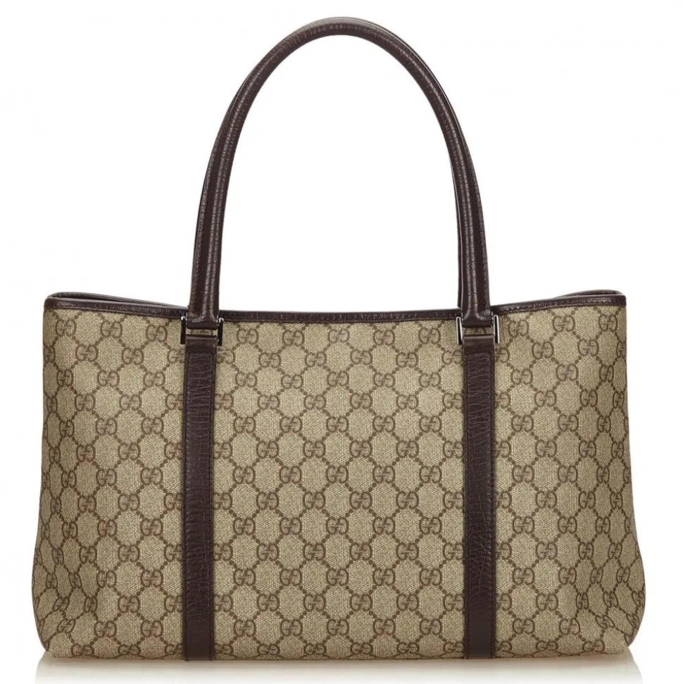 Gucci Vintage - Guccissima Tote Bag - Brown - Leather Handbag - Luxury High Quality - Avvenice