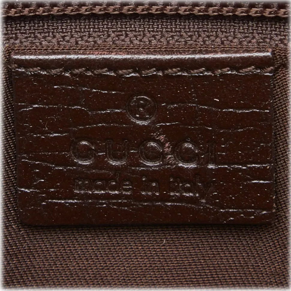 Gucci Vintage - Guccissima Tote Bag - Brown - Leather Handbag - Luxury High Quality - Avvenice