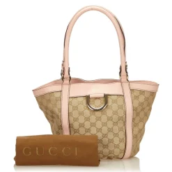 Gucci Vintage - Guccissima Jacquard Tote Bag - Brown - Leather Handbag - Luxury High Quality - Avvenice