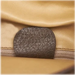 Gucci Vintage - Guccissima Web Canvas Drawstring Bucket Bag - Brown - Leather Handbag - Luxury High Quality - Avvenice