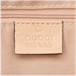 Gucci Vintage - Guccissima Canvas Britt Shoulder Bag - Brown - Leather Handbag - Luxury High Quality - Avvenice