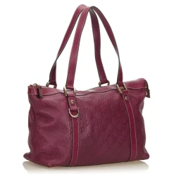 Gucci Vintage - Guccissima Leather Tote Bag - Pink - Leather Handbag - Luxury High Quality - Avvenice