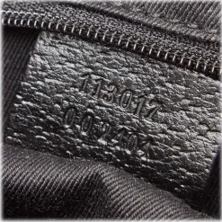 Gucci Vintage - Guccissima Jacquard Tote Bag - Black - Leather Handbag - Luxury High Quality - Avvenice