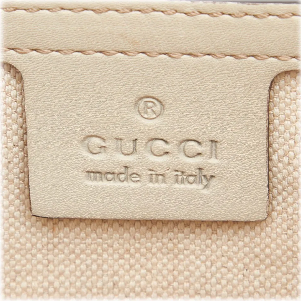Gucci Vintage - Guccissima Lovely Crossbody Bag - White - Leather Handbag - Luxury High Quality - Avvenice