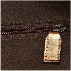 Gucci Vintage - Guccissima Jacquard Travel Bag - Brown - Leather Handbag - Luxury High Quality - Avvenice