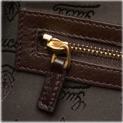 Gucci Vintage - Guccissima Coated Canvas Hysteria Boston Bag - Brown - Leather Handbag - Luxury High Quality - Avvenice