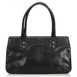 Gucci Vintage - Horsebit Leather Handbag Bag - Black - Leather Handbag - Luxury High Quality - Avvenice