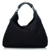 Gucci Vintage - Large GG Horsebit Hobo Bag - Black - Leather Handbag - Luxury High Quality - Avvenice