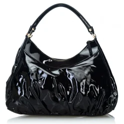 Gucci Vintage - Leather Abbey D-Ring Hobo Bag - Black - Leather Handbag - Luxury High Quality - Avvenice