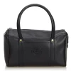 Gucci Vintage - Leather Boston Bag - Black - Leather Handbag - Luxury High Quality - Avvenice