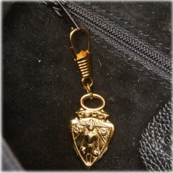 Gucci Vintage - Leather Boston Bag - Black - Leather Handbag - Luxury High Quality - Avvenice