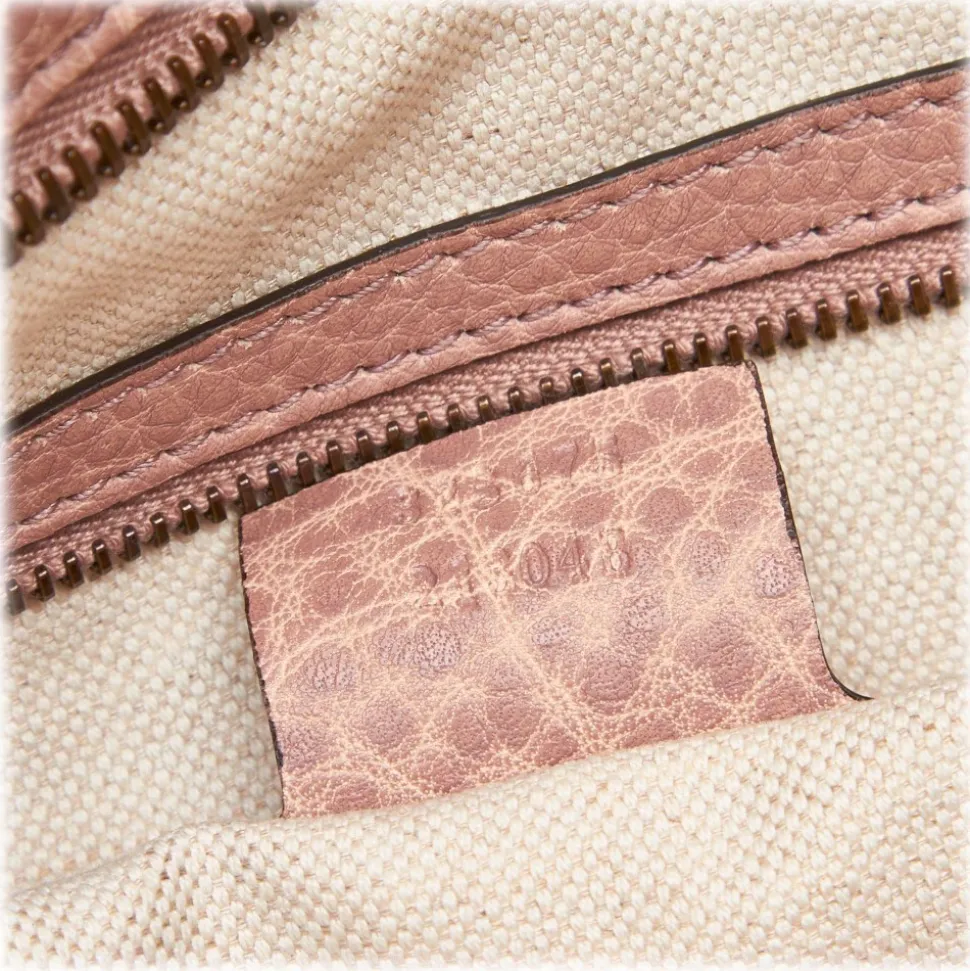 Gucci Vintage - Leather Bree Satchel Bag - Pink - Leather Handbag - Luxury High Quality - Avvenice