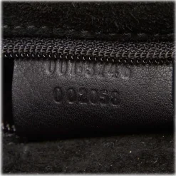 Gucci Vintage - Leather Drawstring Shoulder Bag - Black - Leather Handbag - Luxury High Quality - Avvenice