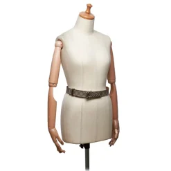 Gucci Vintage - Leather GG Supreme Belt - Brown - Leather Belt - Luxury High Quality - Avvenice