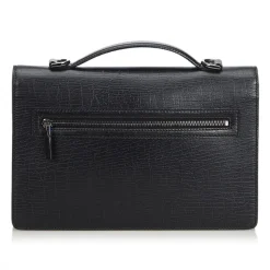 Gucci Vintage - Leather Handbag Bag - Black - Leather Handbag - Luxury High Quality - Avvenice