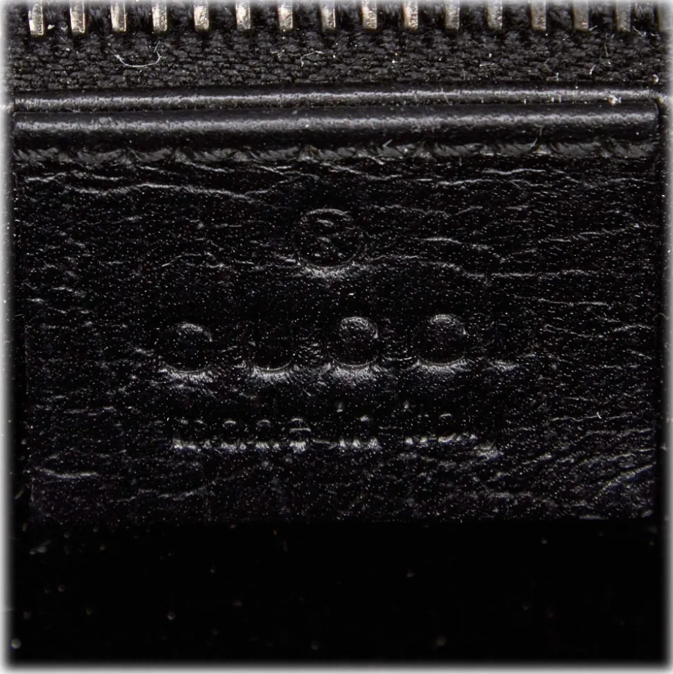 Gucci Vintage - Leather Handbag Bag - Black - Leather Handbag - Luxury High Quality - Avvenice