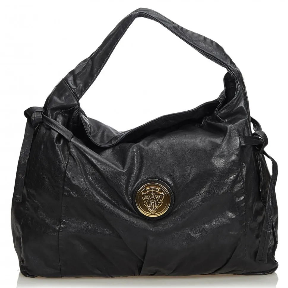 Gucci Vintage - Leather Hysteria Bag - Black - Leather Handbag - Luxury High Quality - Avvenice