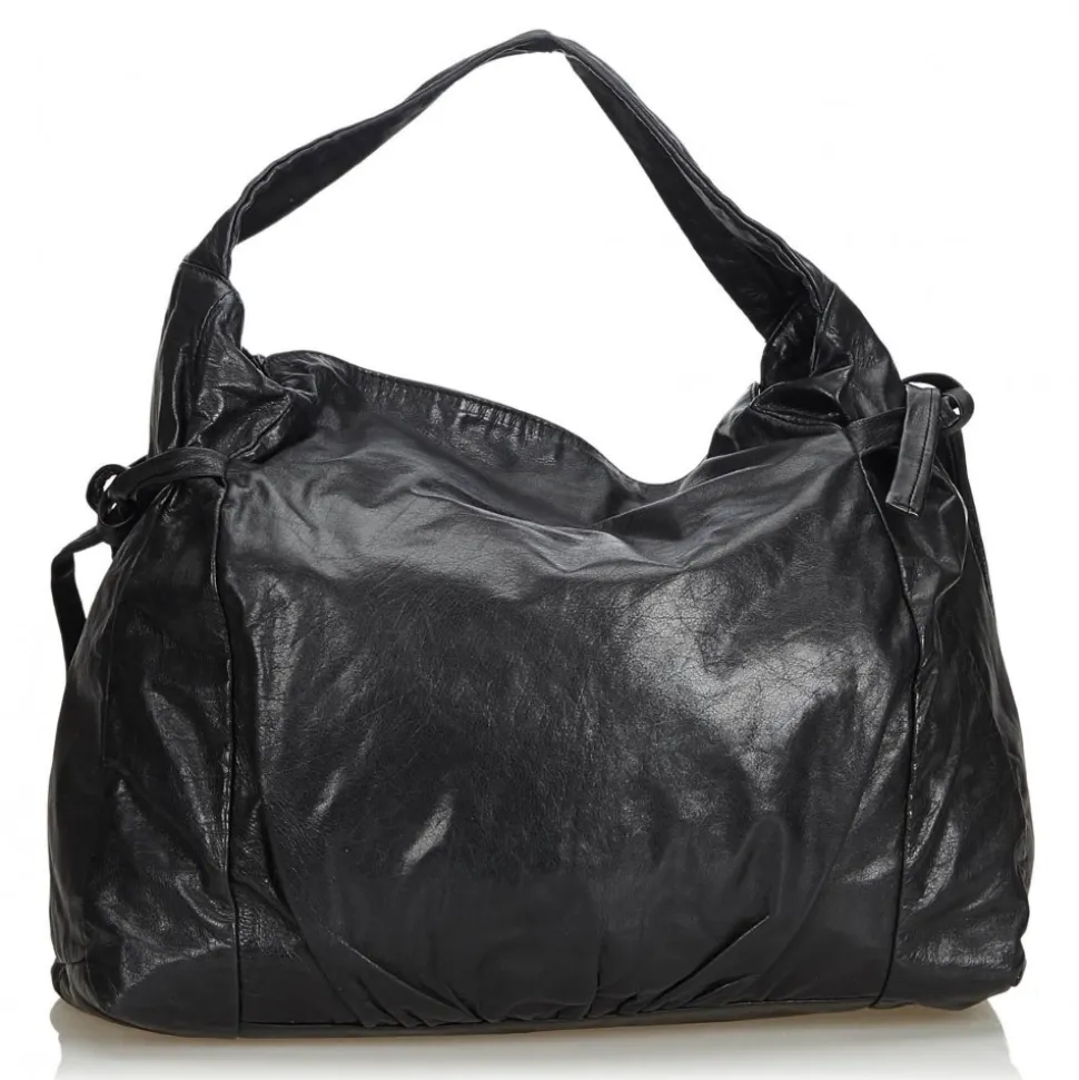 Gucci Vintage - Leather Hysteria Bag - Black - Leather Handbag - Luxury High Quality - Avvenice