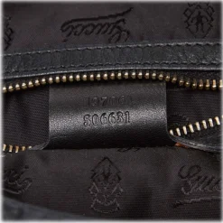 Gucci Vintage - Leather Hysteria Bag - Black - Leather Handbag - Luxury High Quality - Avvenice
