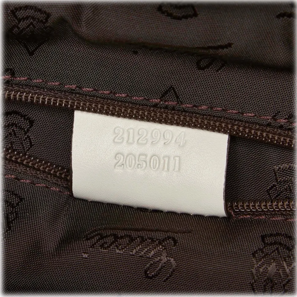 Gucci Vintage - Leather Hysteria Satchel Bag - White - Leather Handbag - Luxury High Quality - Avvenice