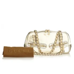 Gucci Vintage - Leather Princy Shoulder Bag - White - Leather Handbag - Luxury High Quality - Avvenice