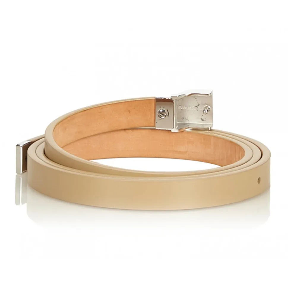 Gucci Vintage - Leather San Tulle Belt - Brown - Leather Belt - Luxury High Quality - Avvenice