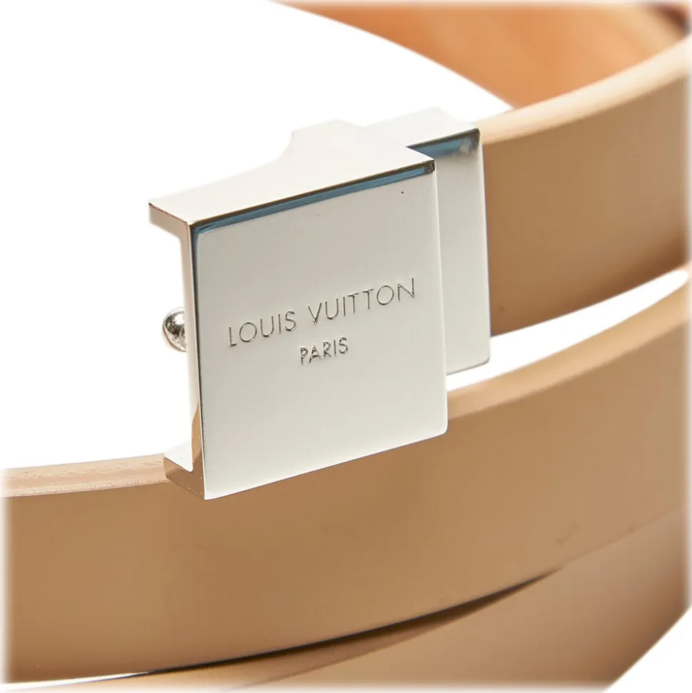 Gucci Vintage - Leather San Tulle Belt - Brown - Leather Belt - Luxury High Quality - Avvenice