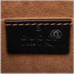 Gucci Vintage - Leather Small Padlock Shoulder Bag - Black - Leather Handbag - Luxury High Quality - Avvenice