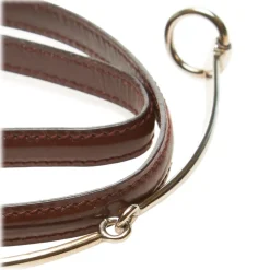 Gucci Vintage - Narrow Horsebit Belt - Brown - Leather Belt - Luxury High Quality - Avvenice