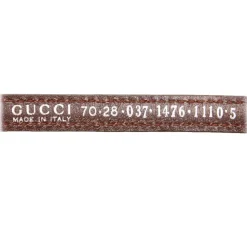 Gucci Vintage - Narrow Horsebit Belt - Brown - Leather Belt - Luxury High Quality - Avvenice