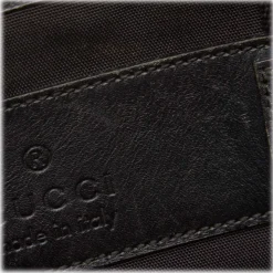 Gucci Vintage - Nylon Tote Bag - Black - Leather Handbag - Luxury High Quality - Avvenice