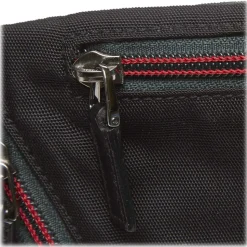 Gucci Vintage - Nylon Web Belt Bag - Black - Leather Handbag - Luxury High Quality - Avvenice