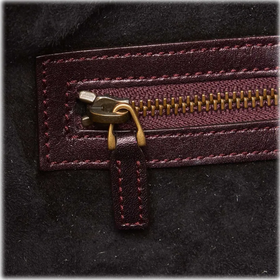 Gucci Vintage - Python Soft Stirrup Shoulder Bag - Brown - Python Leather Handbag - Luxury High Quality - Avvenice