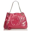 Gucci Vintage - Soho Patent Leather Chain Shoulder Bag - Pink - Leather Handbag - Luxury High Quality - Avvenice