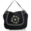 Gucci Vintage - Suede Irina Babouska Shoulder Bag - Black - Leather Handbag - Luxury High Quality - Avvenice