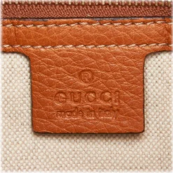 Gucci Vintage - Web Leather Heritage Hobo Bag - Brown - Leather Handbag - Luxury High Quality - Avvenice