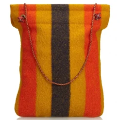 Hermès Vintage - Aline Rocabar Grooming Bag - Brown Multi - Canvas and Wool Handbag - Luxury High Quality - Avvenice