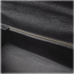 Hermès Vintage - Ardennes Kelly 32 - Black - Leather Handbag - Avvenice