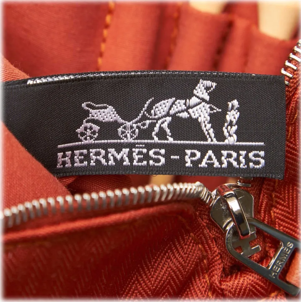Hermès Vintage - Bolide Ceinture Balle de Golf Belt Bag - Orange - Fabric and Cotton Balt Bag - Luxury High Quality - Avvenice